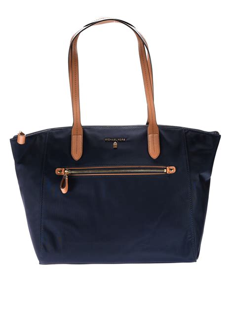 michael kors nylon fold over zip tote vintage